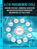 A-Z Procurement Cycle, Sourcing Strategies & Commercial Negotiation including Real Life Case Studies