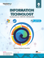 Touchpad Information Technology Class 9: Skill Education Based on Windows & OpenOffice Code (402)