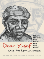 Dear Yusef: Essays, Letters, and Poems, For and About One Mr. Komunyakaa