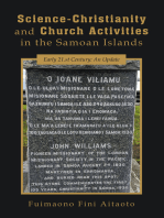 Science-Christianity and Church Activities in the Samoan Islands: Early 21.st Century: An Update