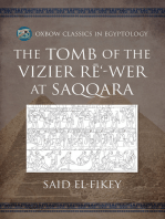 The Tomb of the Vizier Rē‘-wer at Saqqara