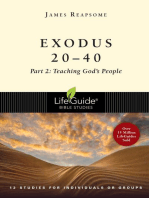 Exodus 20-40: Part 2: Teaching God's People