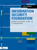 Information Security Foundation based on ISO/IEC 27001 ’22 Courseware