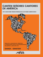 Canten señores cantores de América: 100 canciones tradicionales de los países americanos