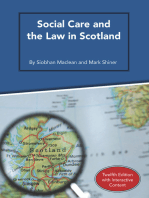 Social Care and the Law in Scotland: 12th Edition 2024