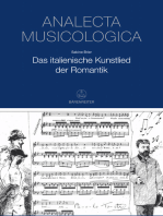 Das italienische Kunstlied der Romantik: Veröffentlichungen der Musikgeschichtlichen Abteilung des Deutschen Historischen Instituts Rom