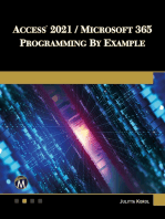 Access 2021 / Microsoft 365 Programming by Example: Mastering VBA for Data Management and Automation