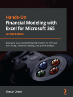 Hands-On Financial Modeling with Excel for Microsoft 365: Build your own practical financial models for effective forecasting, valuation, trading, and growth analysis