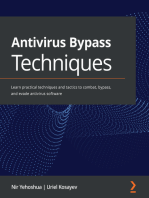 Antivirus Bypass Techniques: Learn practical techniques and tactics to combat, bypass, and evade antivirus software