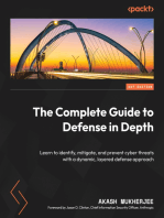 The Complete Guide to Defense in Depth: Learn to identify, mitigate, and prevent cyber threats with a dynamic, layered defense approach