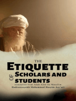 The Etiquette of Scholars and Students