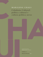 Cidadania Cultural: Política cultural e cultura política novas