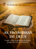 As Promessas de Deus (Livro de Apoio Adulto): Confie e viva as bênçãos de Senhor porque Fiel é o que Prometeu