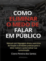 Como eliminar o medo de falar em público