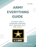 Army Everything Guide To Not Only Understanding But Maxing Out The ACFT