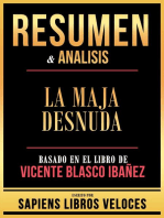 Resumen & Analisis - La Maja Desnuda - Basado En El Libro De Vicente Blasco Ibañez