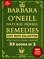 Barbara O’Neill Natural Herbal Remedies LOST WAYS COLLECTION What Doctors Never Learned 33 Books in 1: Barbara Oneill's Nature's Healing Power You Need to Know Before 2026