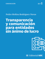 Transparencia y comunicación para entidades sin ánimo de lucro