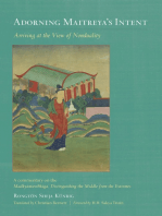 Adorning Maitreya's Intent: Arriving at the View of Nonduality