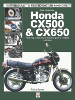 How to restore Honda CX500 & CX650: YOUR step-by-step colour illustrated guide to complete restoration