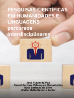 Pesquisas Científicas Em Humanidades E Linguagens