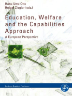 Education, Welfare and the Capabilities Approach: A European Perspective