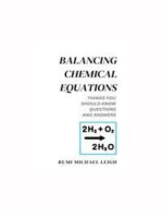 Balancing Chemical Equations: Things You Should Know (Questions and Answers)