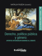 Derecho, política pública y género: aportes interdisciplinarios al debate