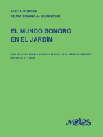 El mundo sonoro del jardín: Guía didáctica para la actividad musical en el jardín de infantes 