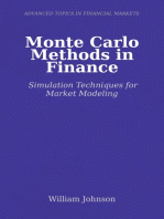 Monte Carlo Methods in Finance: Simulation Techniques for Market Modeling