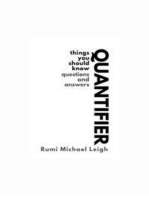 Quantifier: Things You Should Know (Questions and Answers)