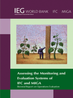 Biennial Report on Operations Evaluation: Assessing the Monitoring and Evaluation Systems of IFC and MIGA