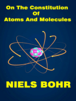 On the constitution of atoms and molecules