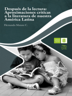 Después de la lectura: Aproximaciones críticas a la literatura de nuestra América Latina