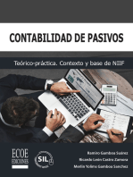 Contabilidad de pasivos: Teórico-práctica. Contexto y base de NIIF