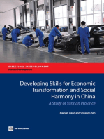 Developing Skills for Economic Transformation and Social Harmony in China: A Study of Yunnan Province