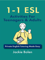 1-1 ESL Activities For Teenagers & Adults: Private English Tutoring Made Easy