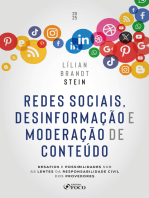 Redes Sociais, Desinformação e Moderação de Conteúdo - 1ª Ed - 2025