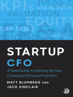 Startup CFO: A Field Guide to Starting up Your Company's Finance Function