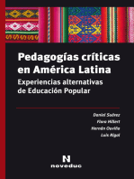 Pedagogías críticas en América Latina: Experiencias alternativas de Educación Popular