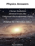 Charge Radiation Derived from the Universal Electrodynamic Force - Proof of the Cherenkov Effect