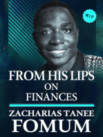 From His Lips on Finances: From His Lips, #16