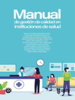 Manual de gestión de calidad en instituciones de salud