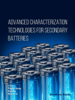 Advanced Characterization Technologies for Secondary Batteries