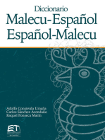 Diccionario malecu-español / español-malecu