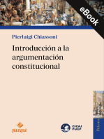 Introducción a la argumentación constitucional