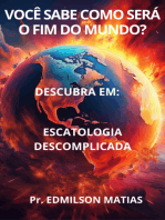 Você Sabe Como Será O Fim Do Mundo?