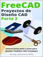 FreeCAD | Proyectos de Diseño CAD - Parte 2: Instrucciones paso a paso para diseñar modelos CAD complejos