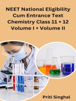 NEET National Eligibility Cum Entrance Test Chemistry Class 11 + 12 Volume I + Volume II