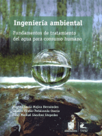 Ingeniería ambiental: Fundamentos de tratamiento del agua para consumo humano